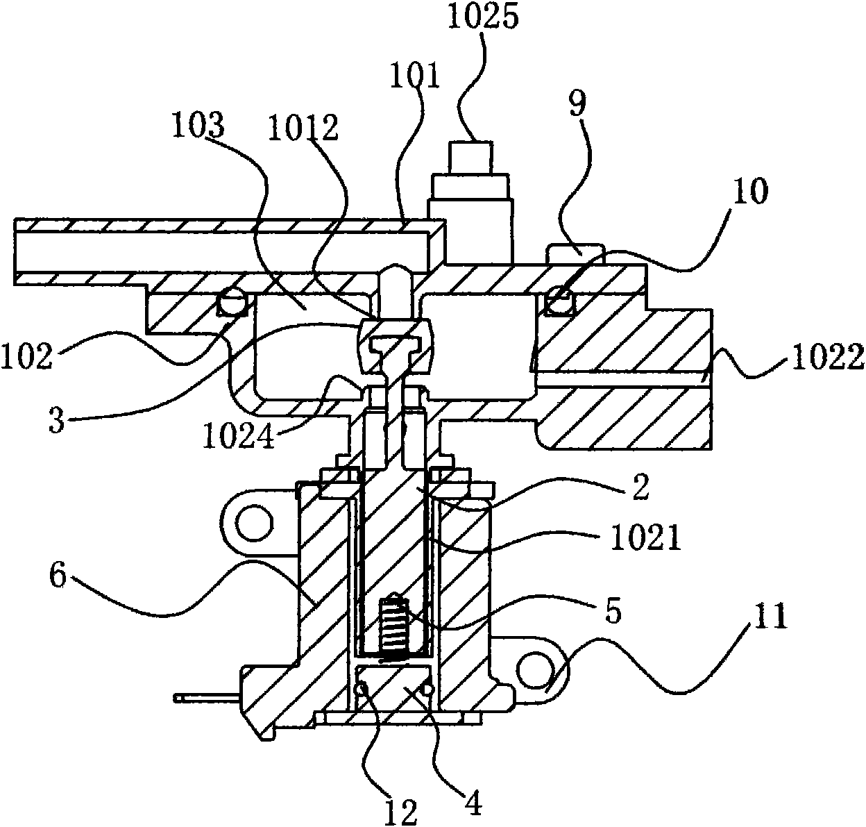 Electromagnetic type metering valve