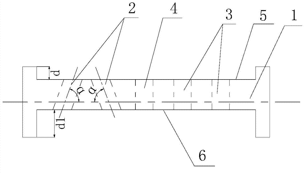 Flaw detection device with thickness measuring function of inner hole of heat conduction tube of nuclear power evaporator