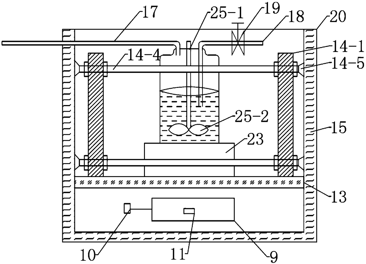 Magnetic field-controllable marsh gas anaerobic fermentation device and fermentation method