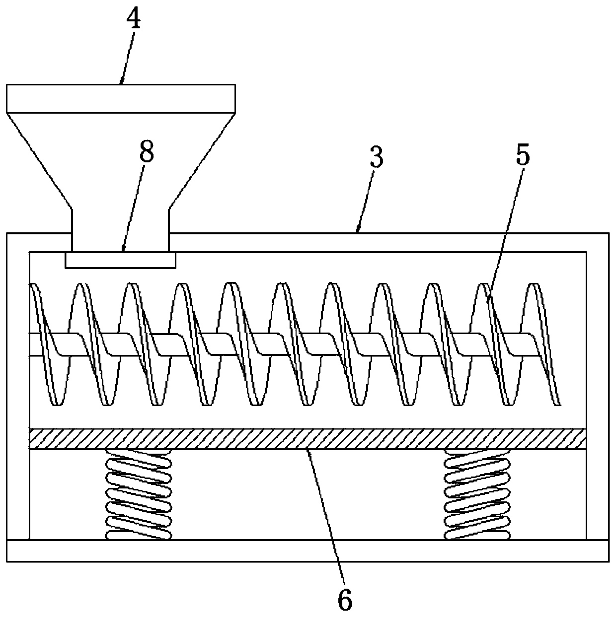 Oil expeller capable of changing expelling speed and preventing blockage based on gravity variation