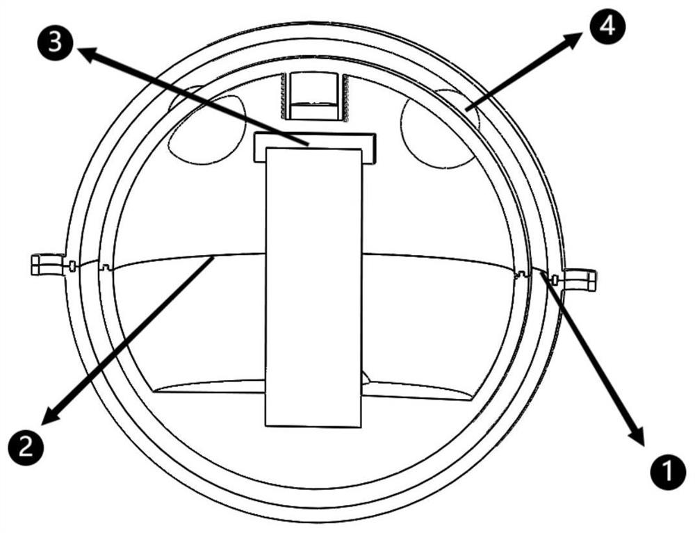 Double-ball type self-resetting wave energy collecting device