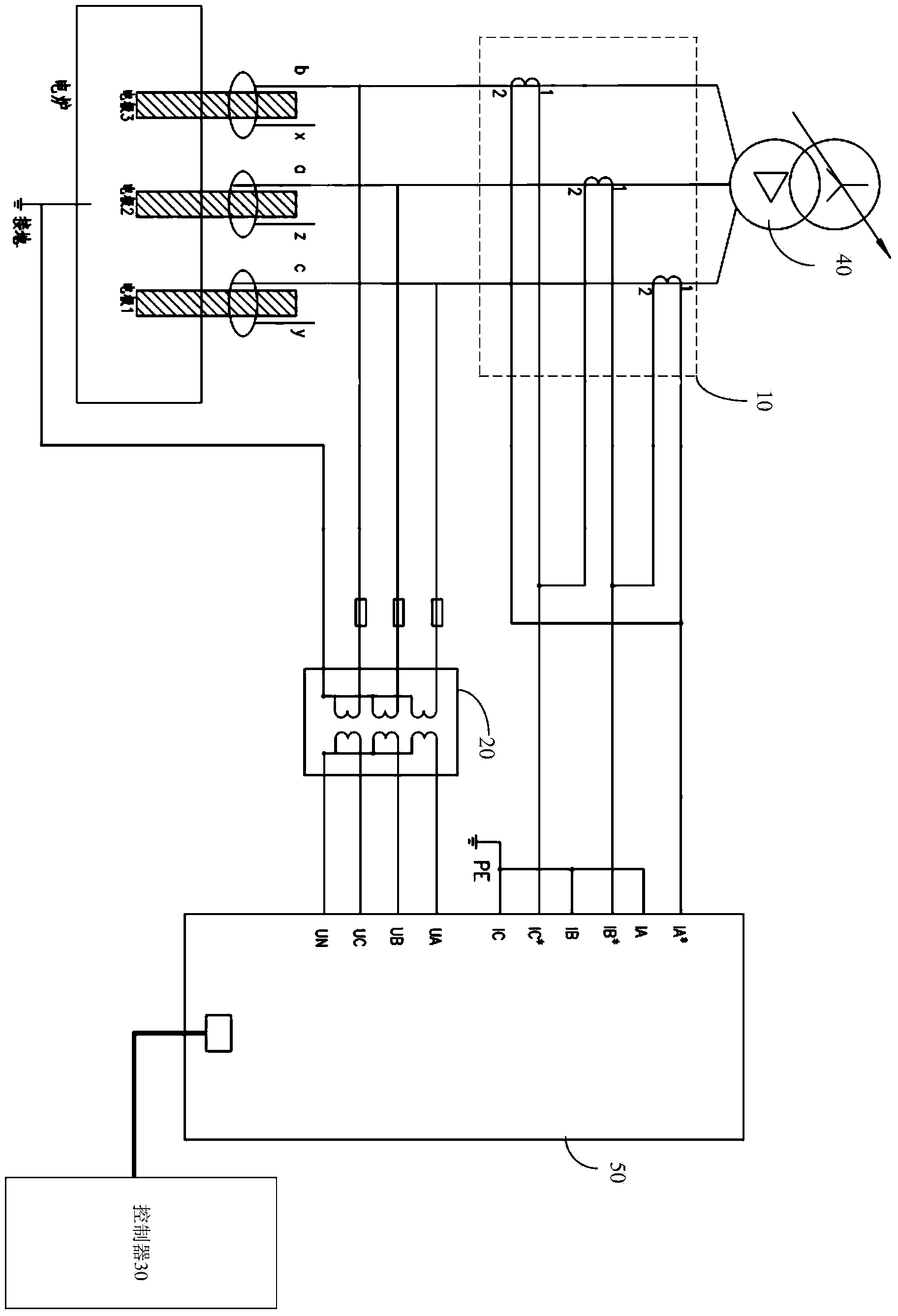 Measurement device and measurement method of electrode impedance of three-electrode electric furnace