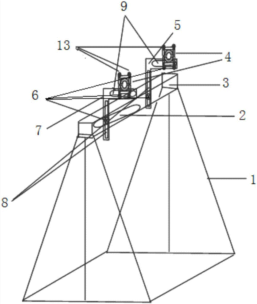 Nail-shooting platform device for accurately measuring the thickness of solidified shell of continuous casting slab and its operation method