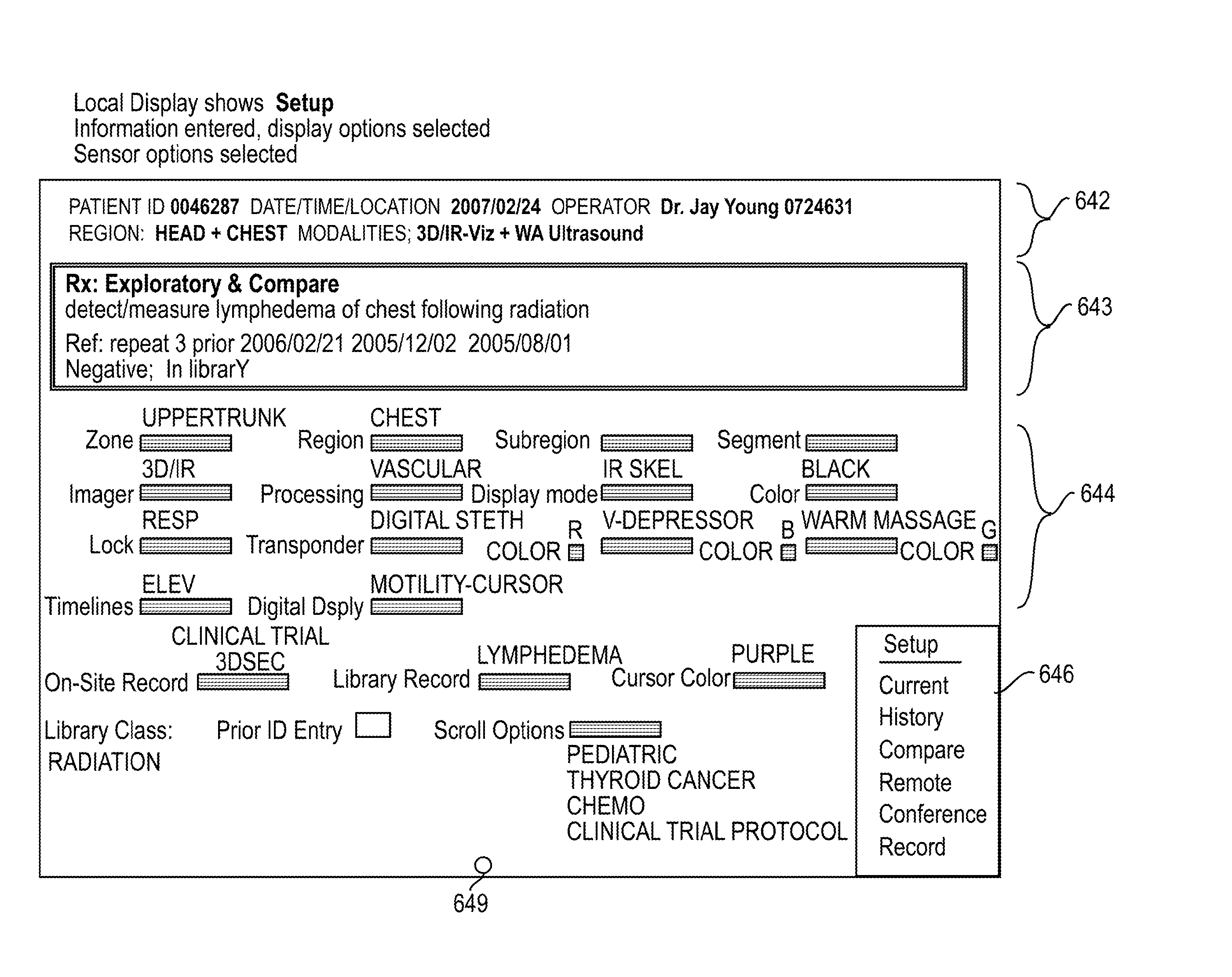 System and method for using three dimensional infrared imaging for libraries of standardized medical imagery