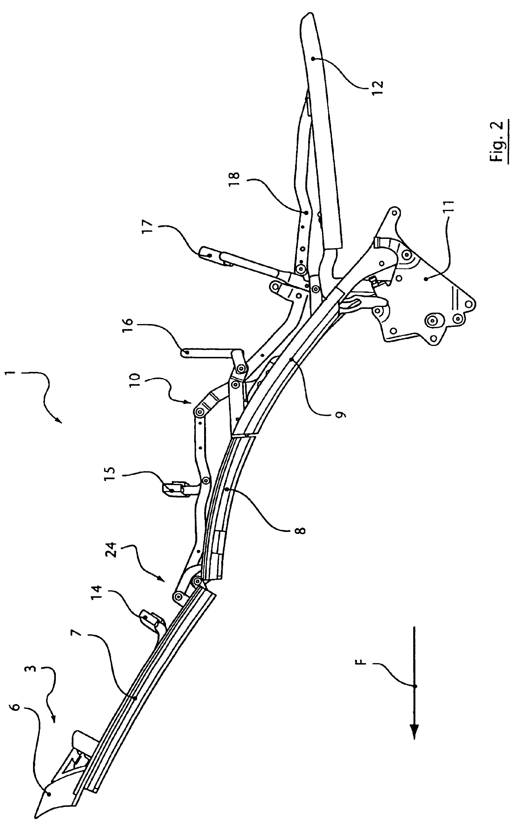 Foldable convertible vehicle tops