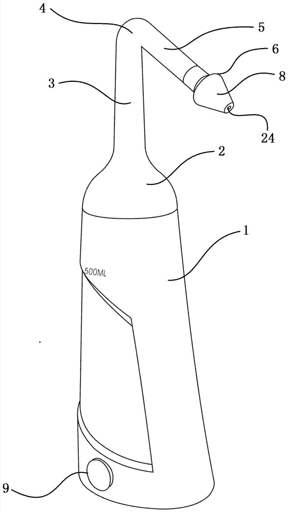 Nasal irrigation device