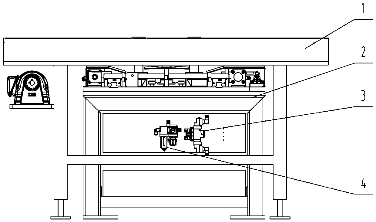 Method for positioning wheel by using on-line aluminum alloy wheel milling burr special clamp