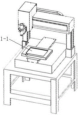 Comprehensive assembly line for automatic adhesive-dispensing and hot-pressing