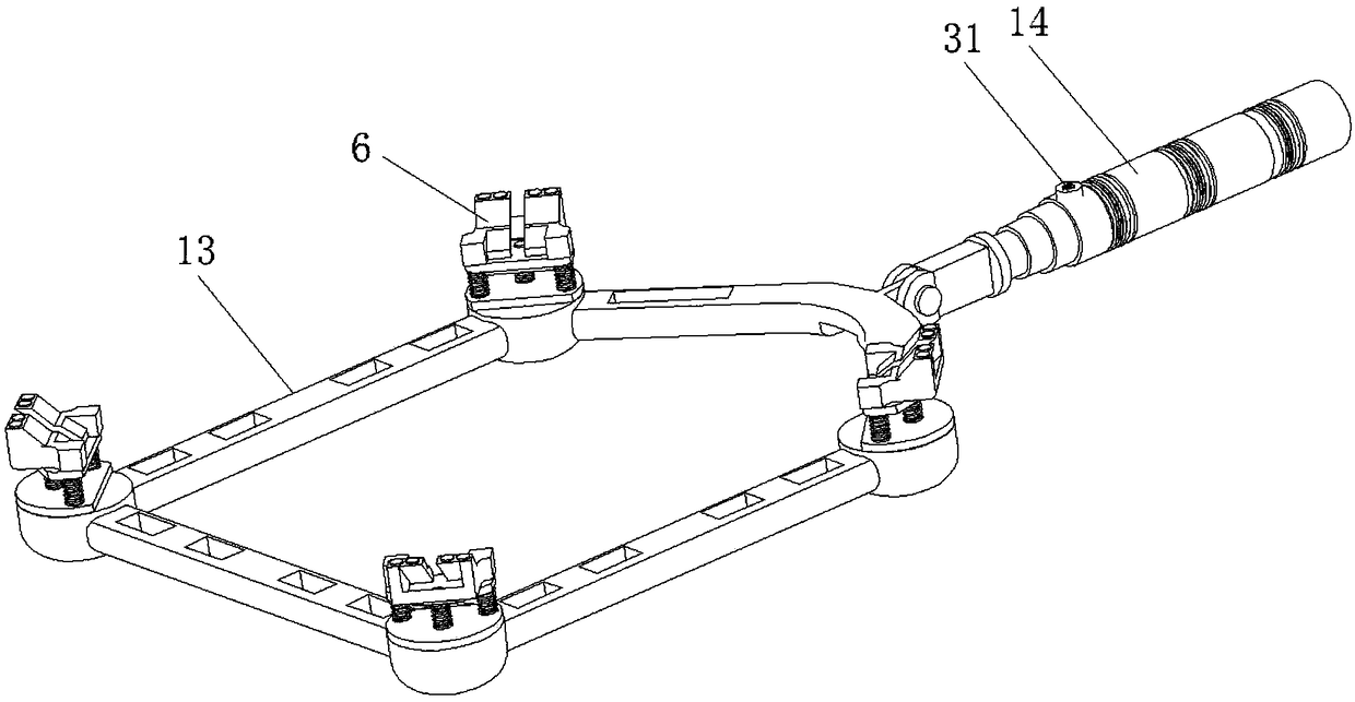 Portable plant tip-control bagging machine