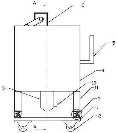 An anti-leakage device for bridge construction