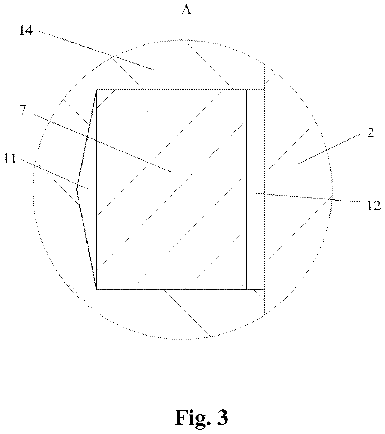 Device for Switching Operating Modes of a Dynamic Pylon