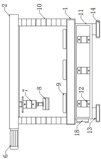 Multi-station pressing device for waste paperboard processing