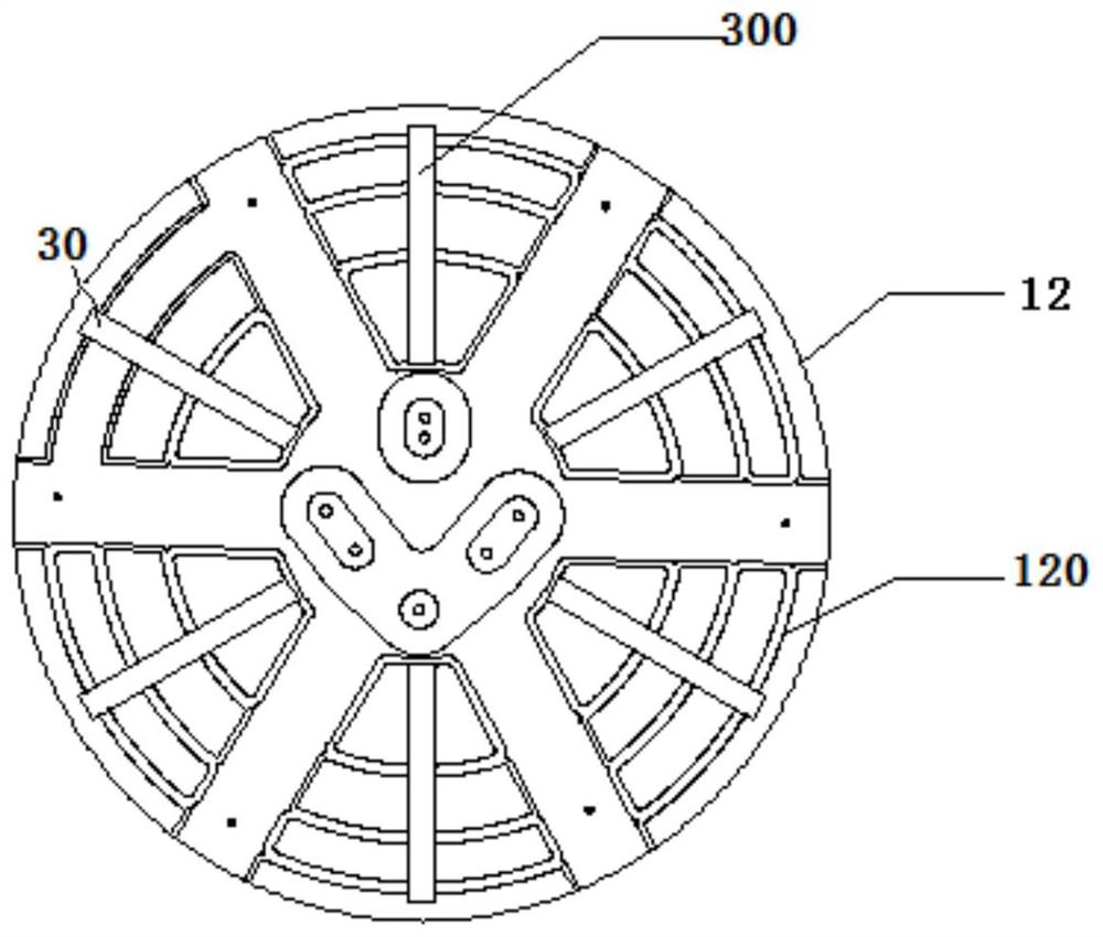 Motor liner assembly for ceiling type air conditioner and ceiling type air conditioner