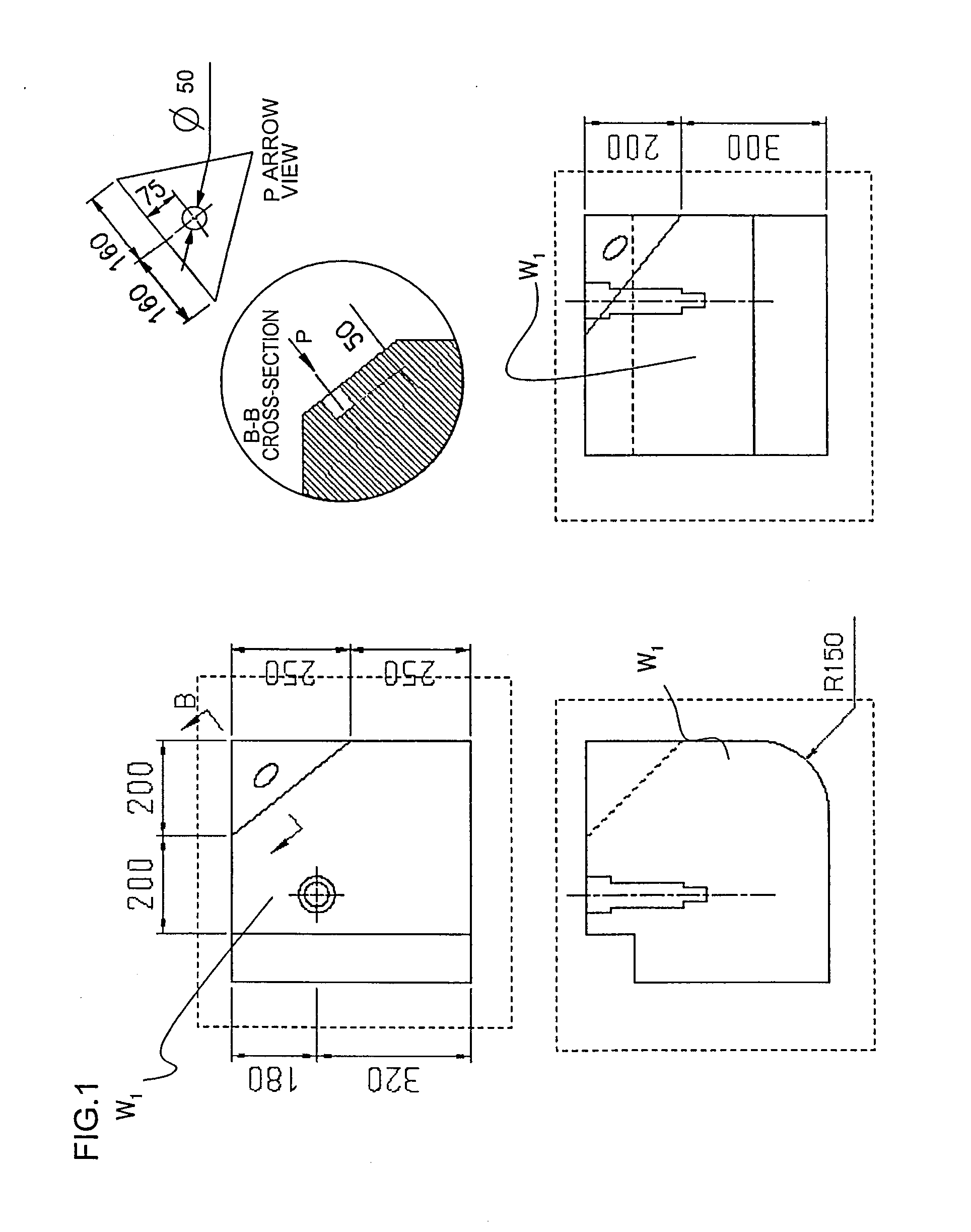 Method for converting two-dimensional drawing into three-dimensional solid model and method for converting attribute