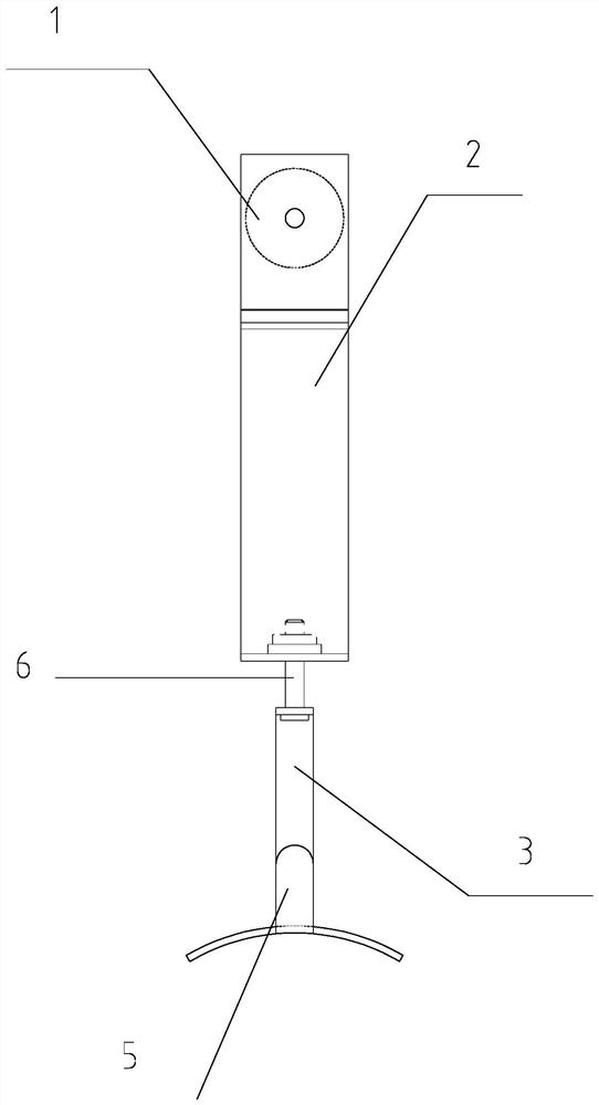 Movable sprinkling irrigation lifting appliance