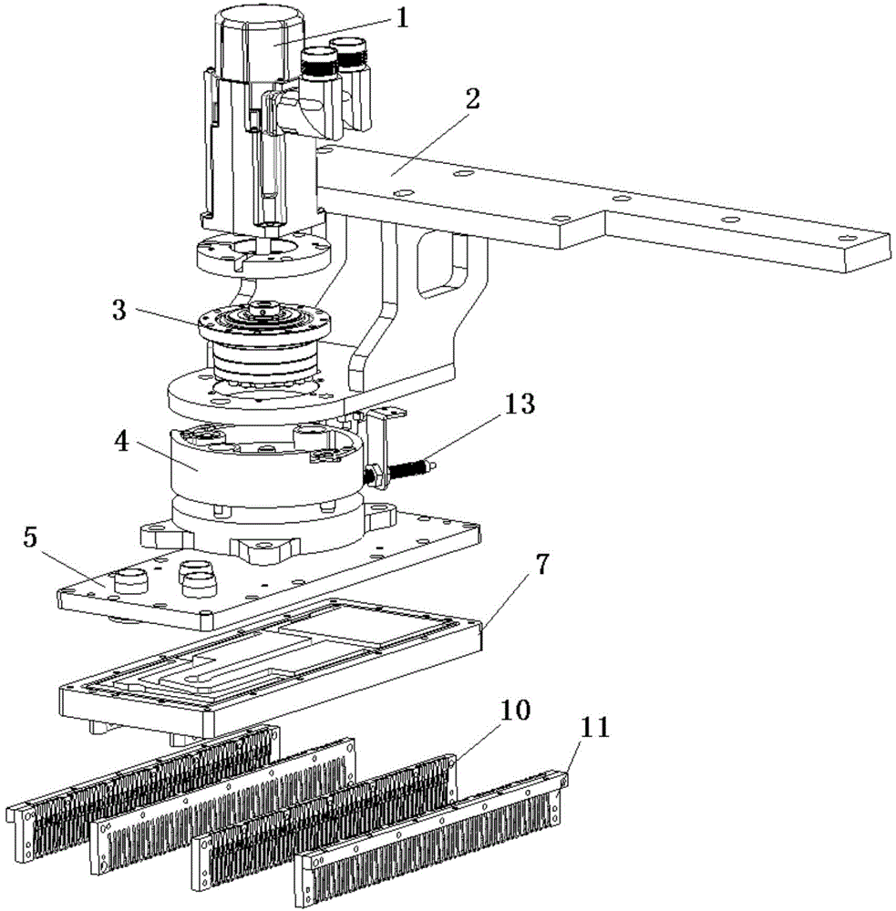 Silicon wafer vacuum adsorption manipulator