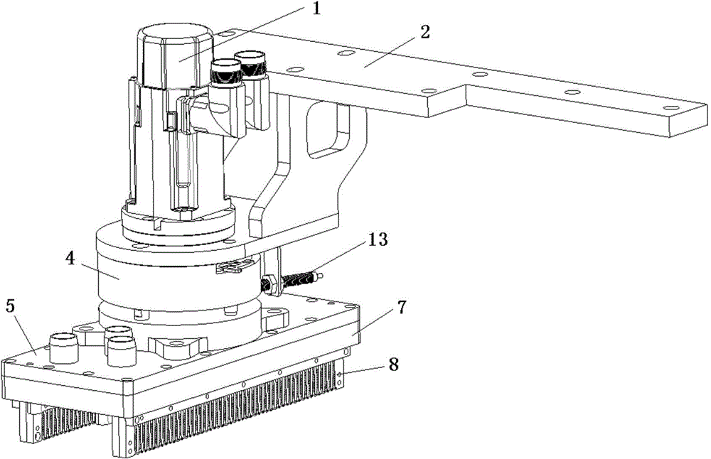 Silicon wafer vacuum adsorption manipulator