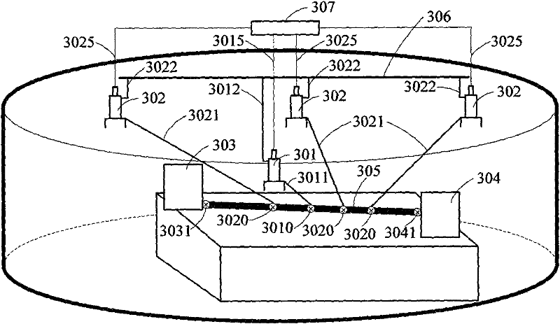 Static leveling device and system