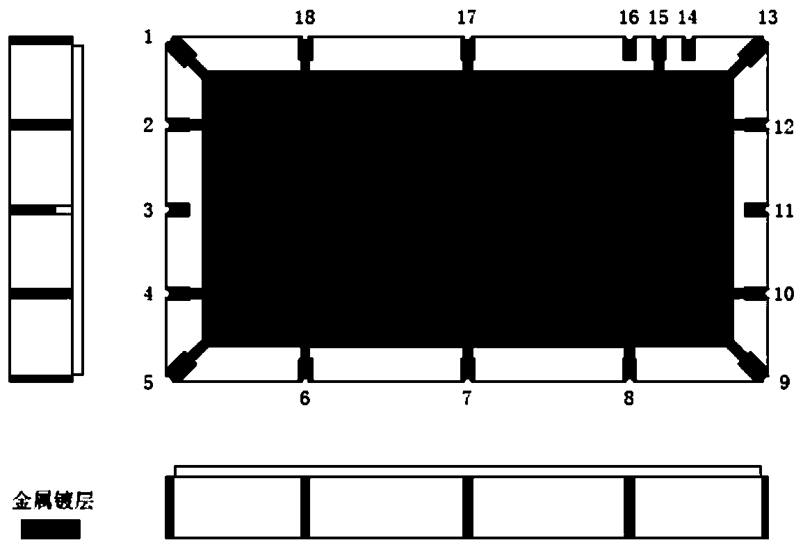 Surface acoustic wave switch filtering module based on RF-SiP technology and electronic device