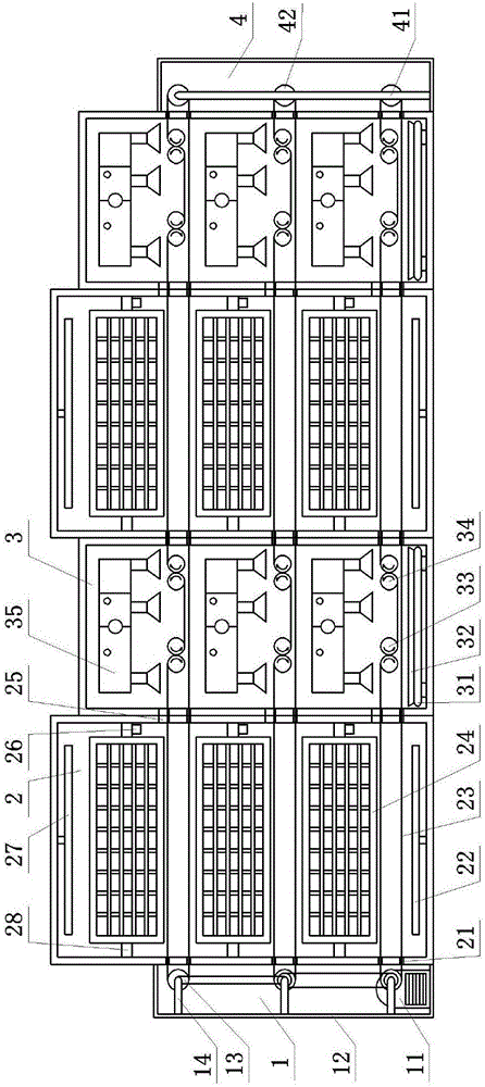 Belt-type manure cleaning device with disinfecting mechanisms and application thereof