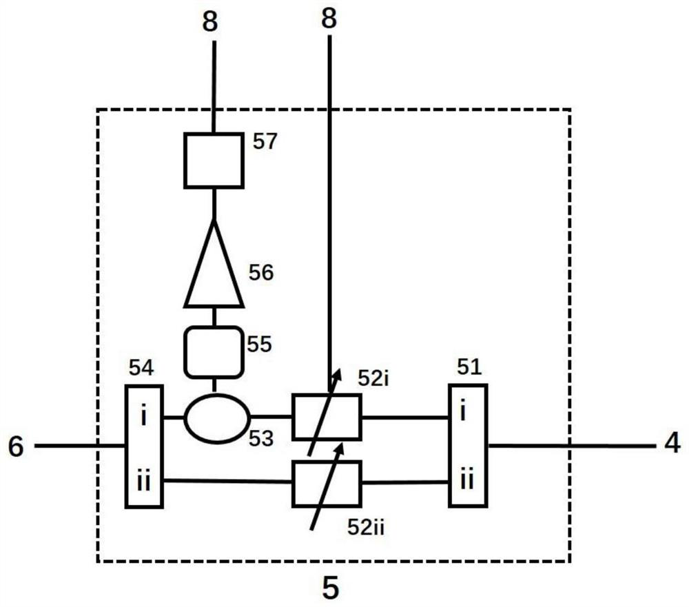 Terahertz microwave interference array for measuring two-dimensional electron density profile based on time delay method