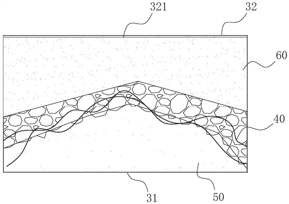 Landscaping method of tropical rainforest style landscape cylinder