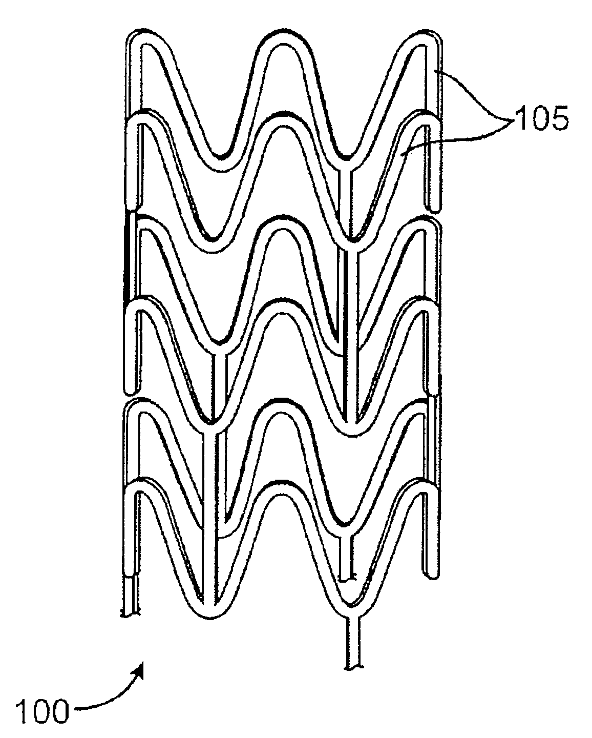 Stent Formed from Crosslinked Bioabsorbable Polymer and Methods of Making the Stent