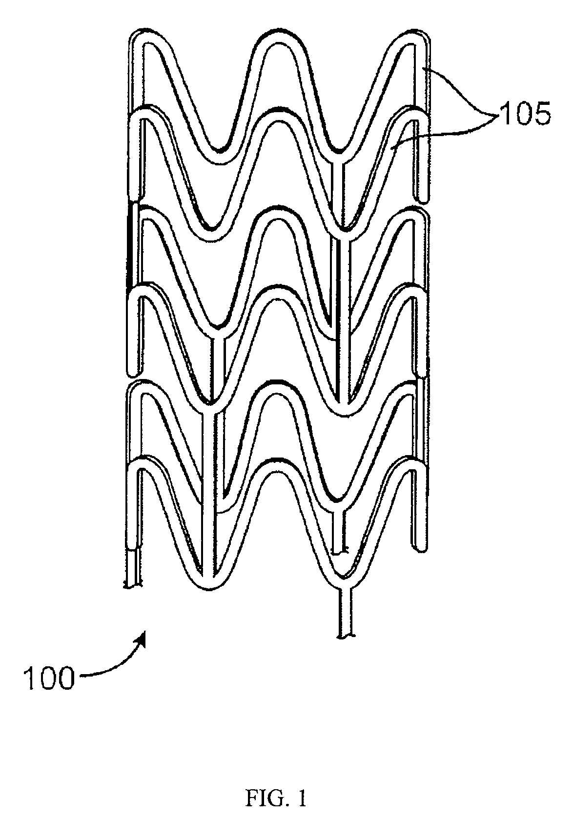 Stent Formed from Crosslinked Bioabsorbable Polymer and Methods of Making the Stent