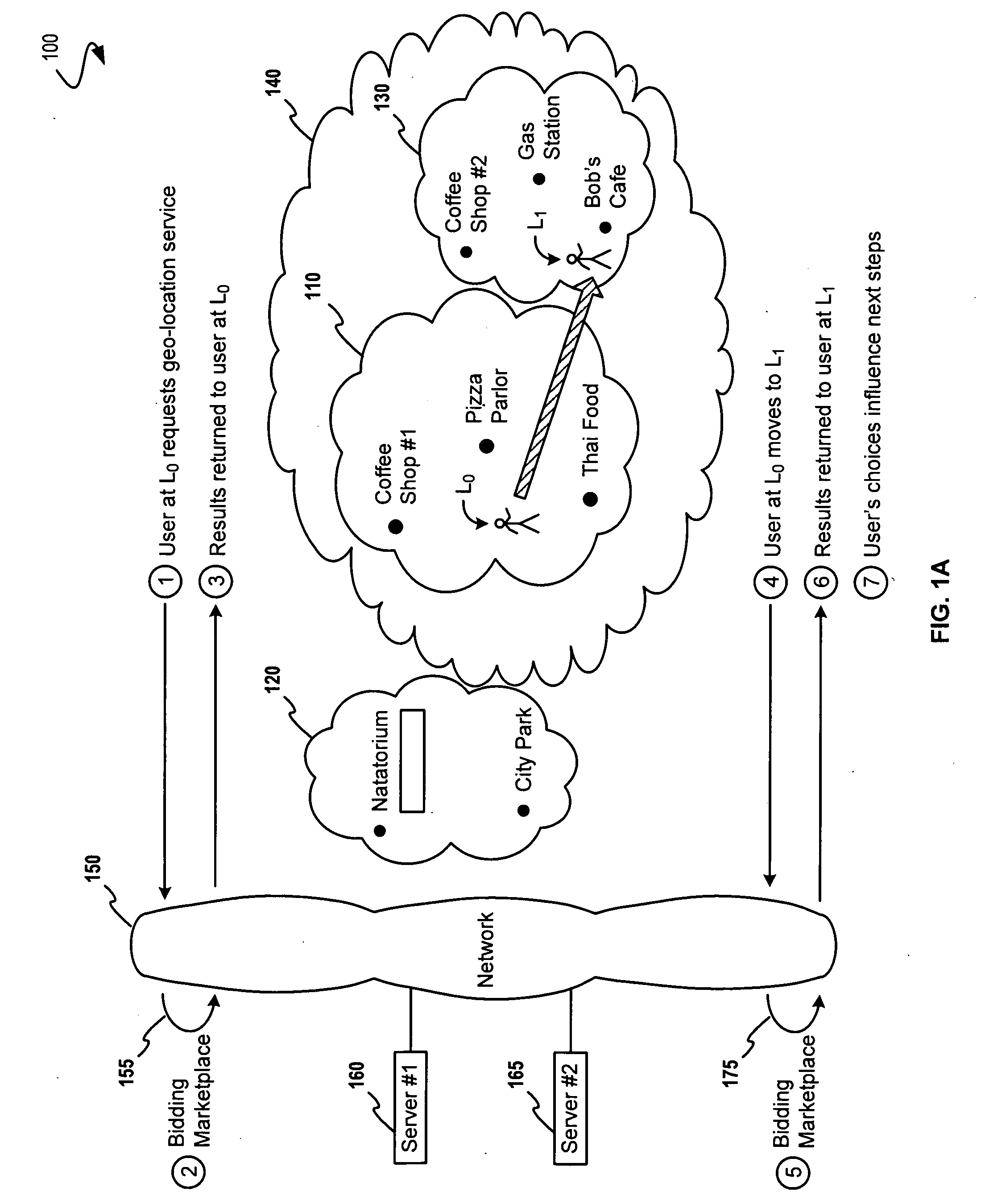 System and Method for Delivering Sponsored Landmark and Location Labels