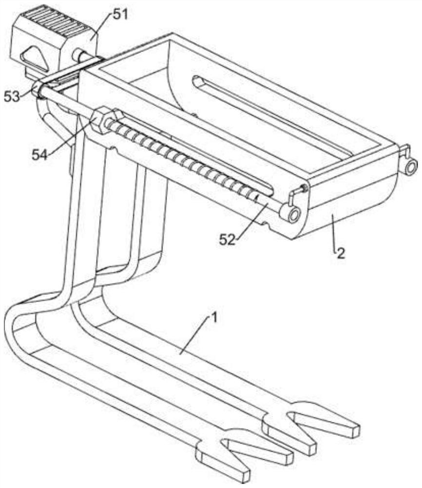 Extrusion grinding device for herbaceous plant solid particle beverage