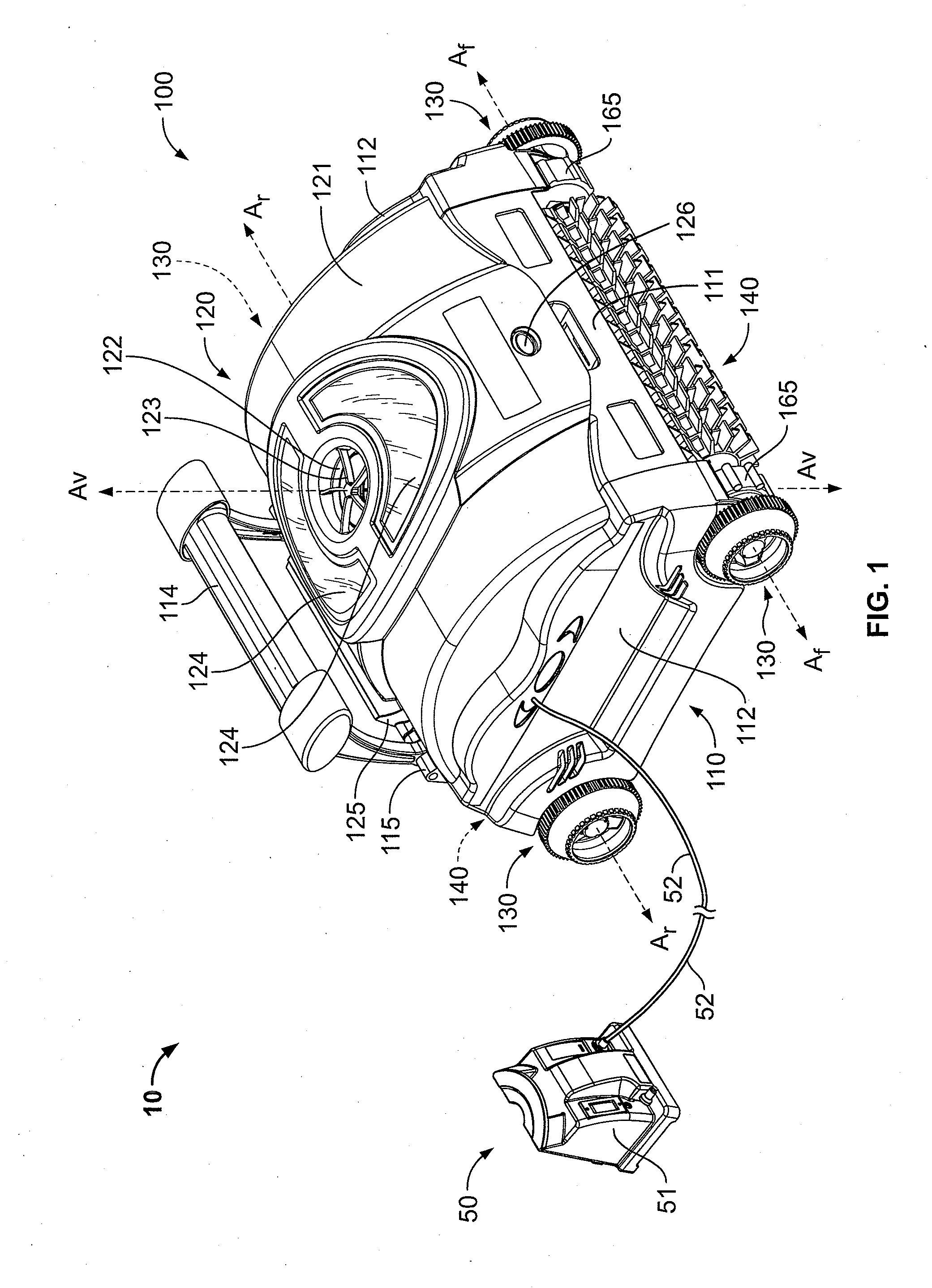 Apparatus for Facilitating Maintenance of a Pool Cleaning Device