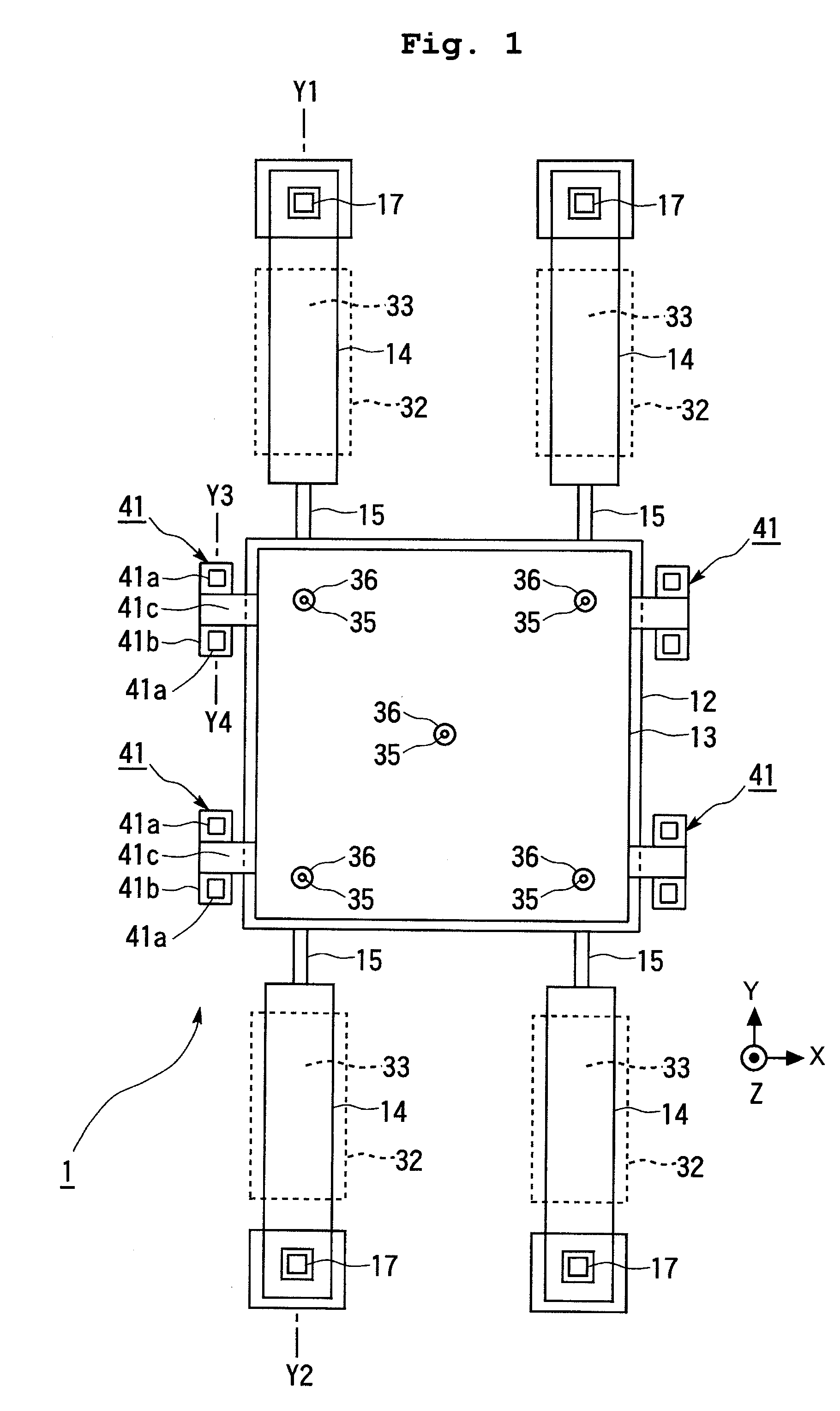 Electronic element, variable capacitor, micro switch, method for driving micro switch, and MEMS type electronic element