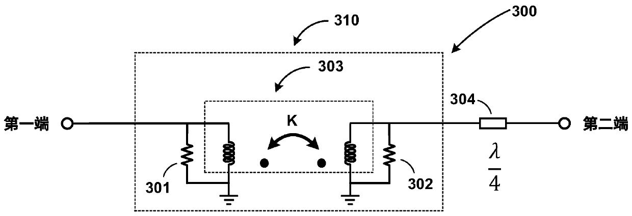 Broadband single-pole single-throw switch and broadband single-pole multi-throw switch based on transformer