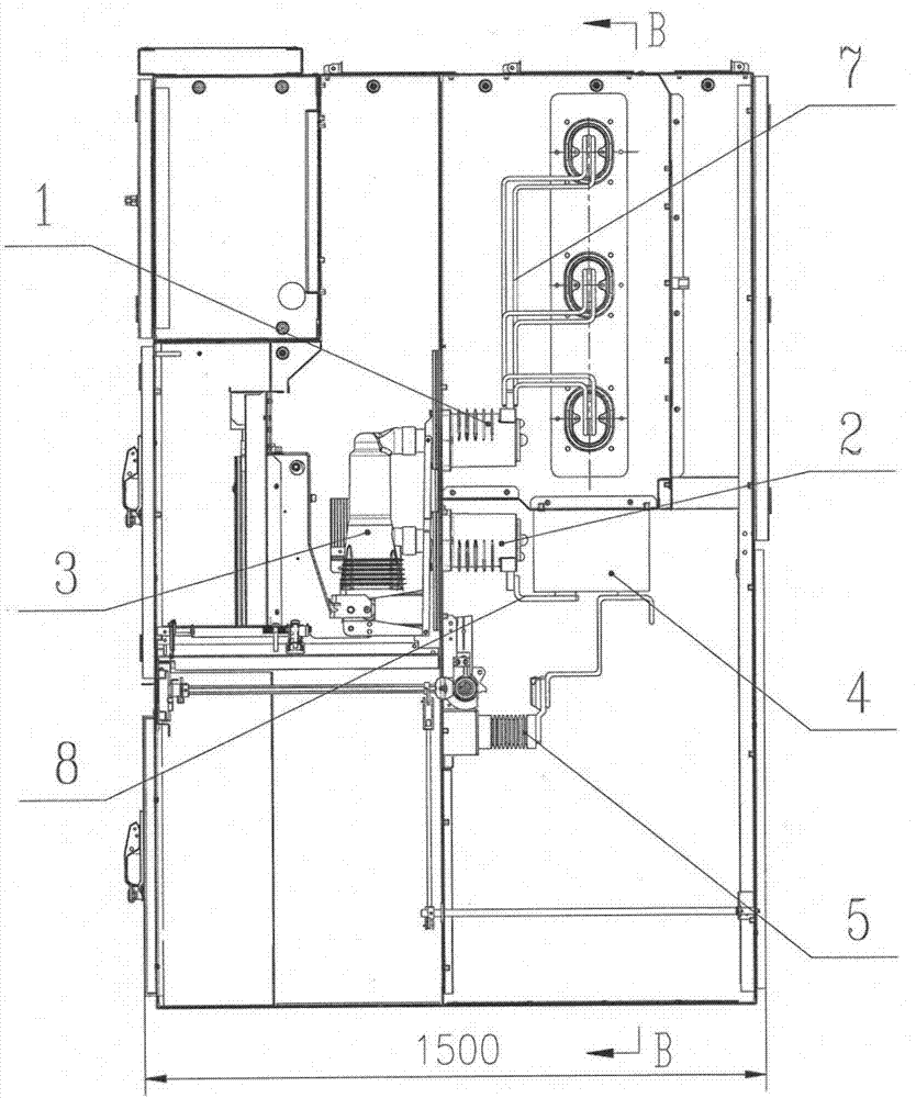 Environmental protection type high-voltage switchgear