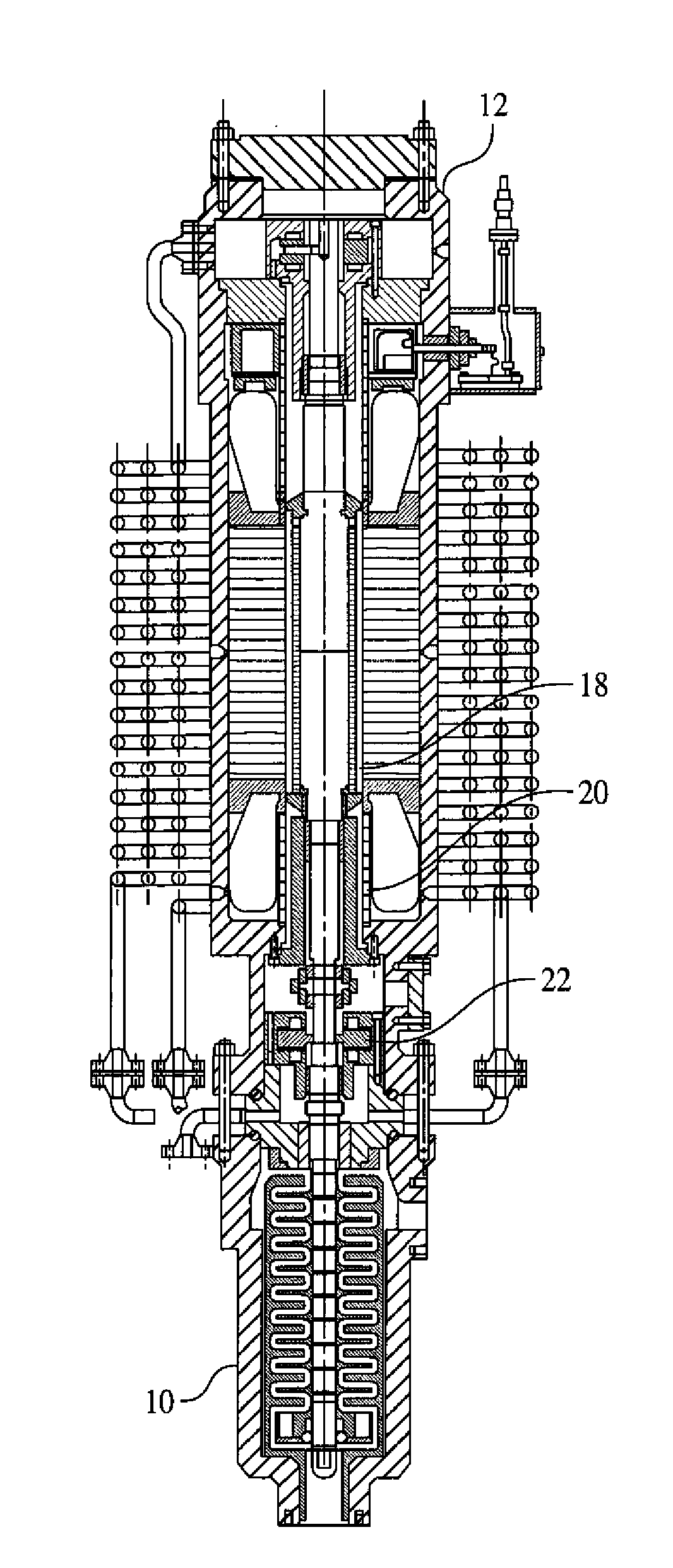 Gas tolerant subsea pump