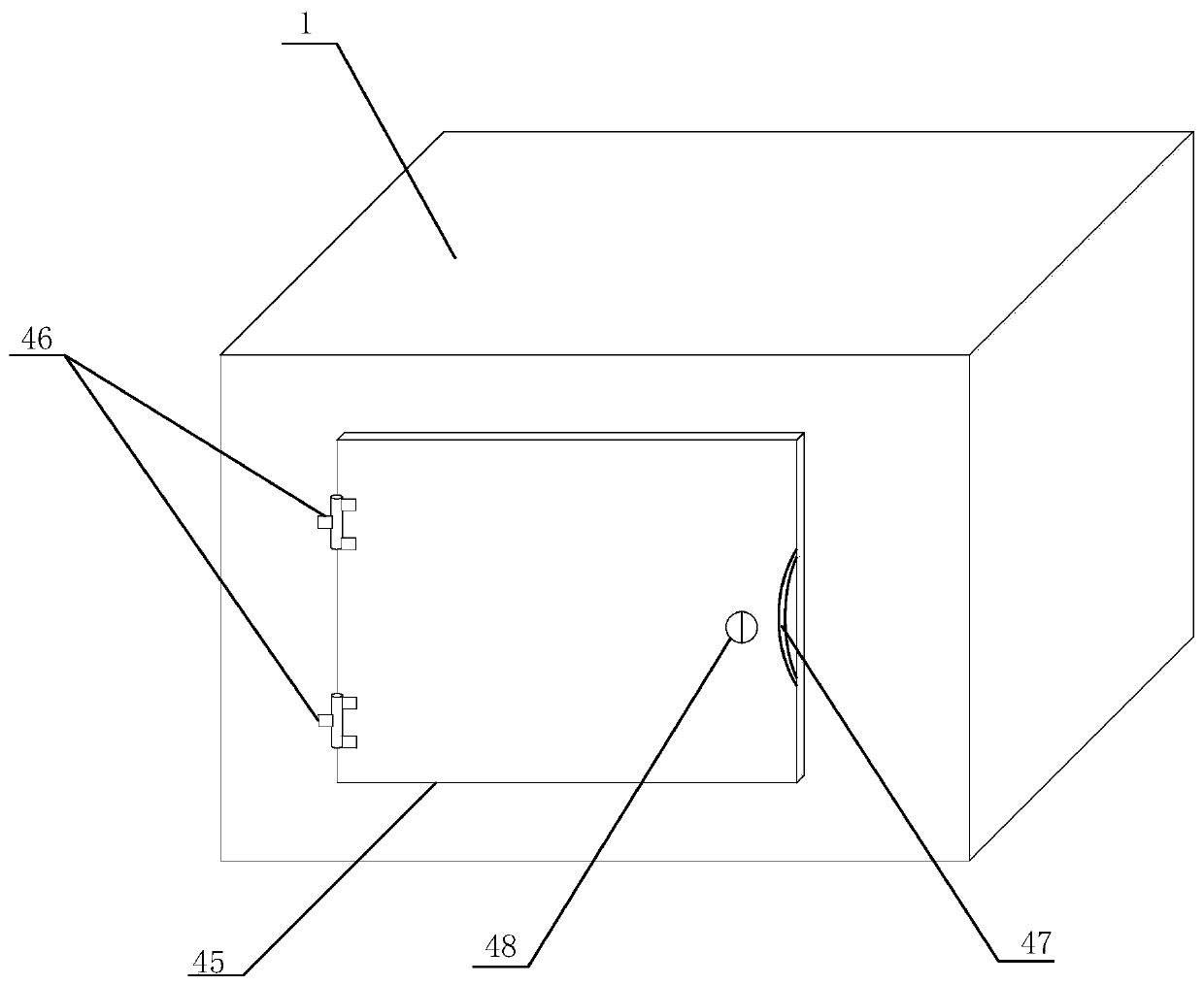 Auxiliary device for experiment of terahertz spectrum detection equipment