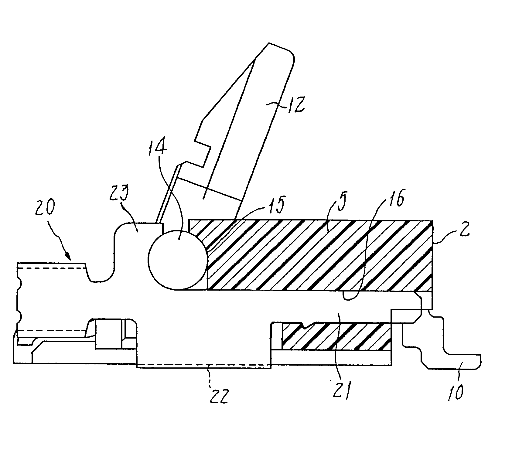 Connector for a flexible circuit board