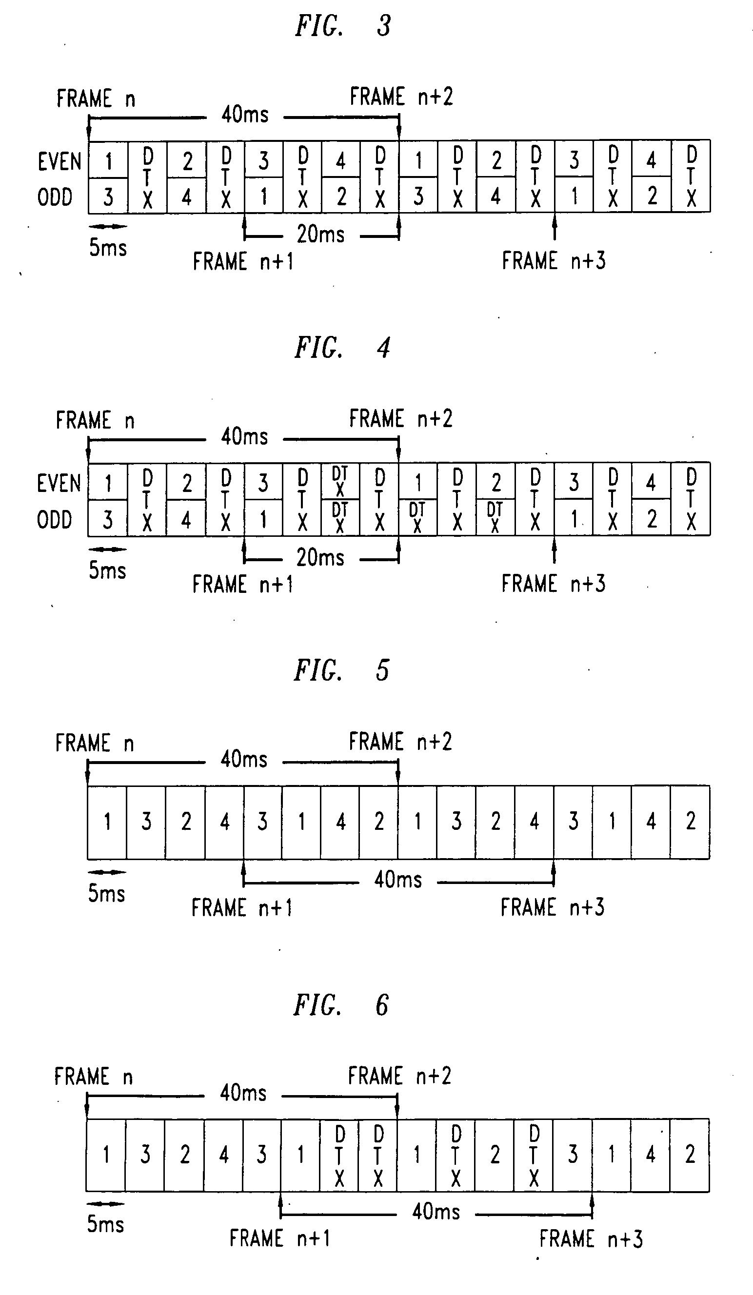 Method of interlacing frames