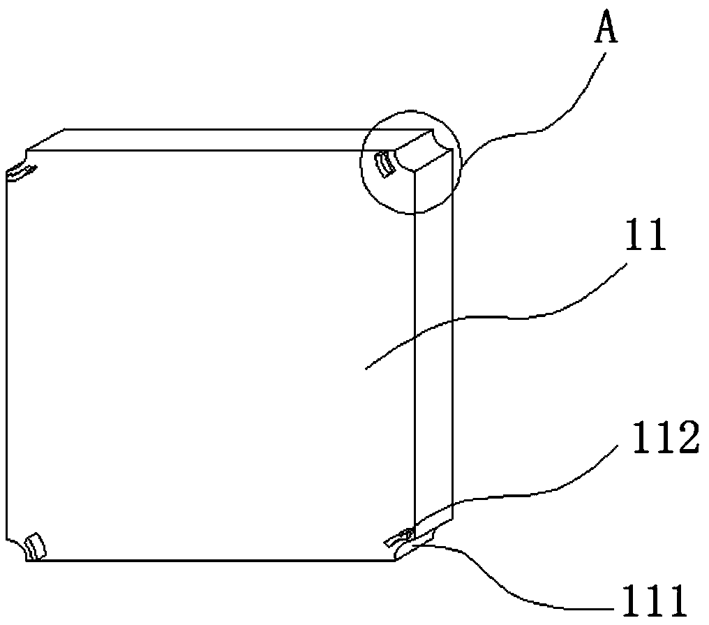 Assembly type building supporting frame body and assembling method