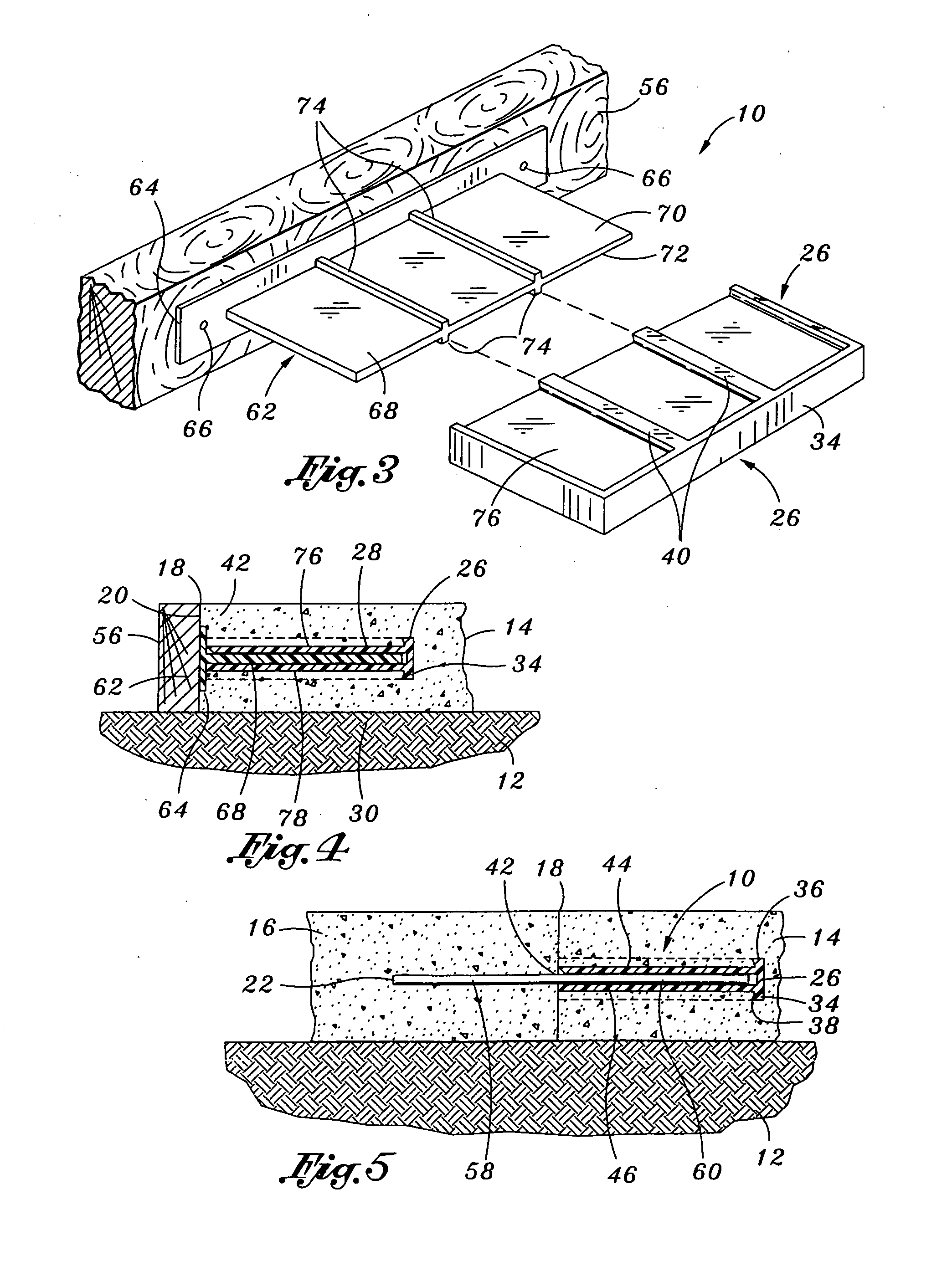 Plate concrete dowel system