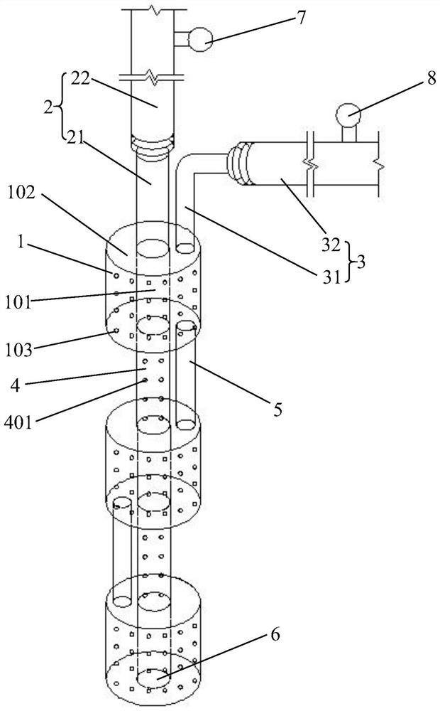 Assembled and combined type grouting pipe assembly capable of simultaneously pouring single grout and double grout