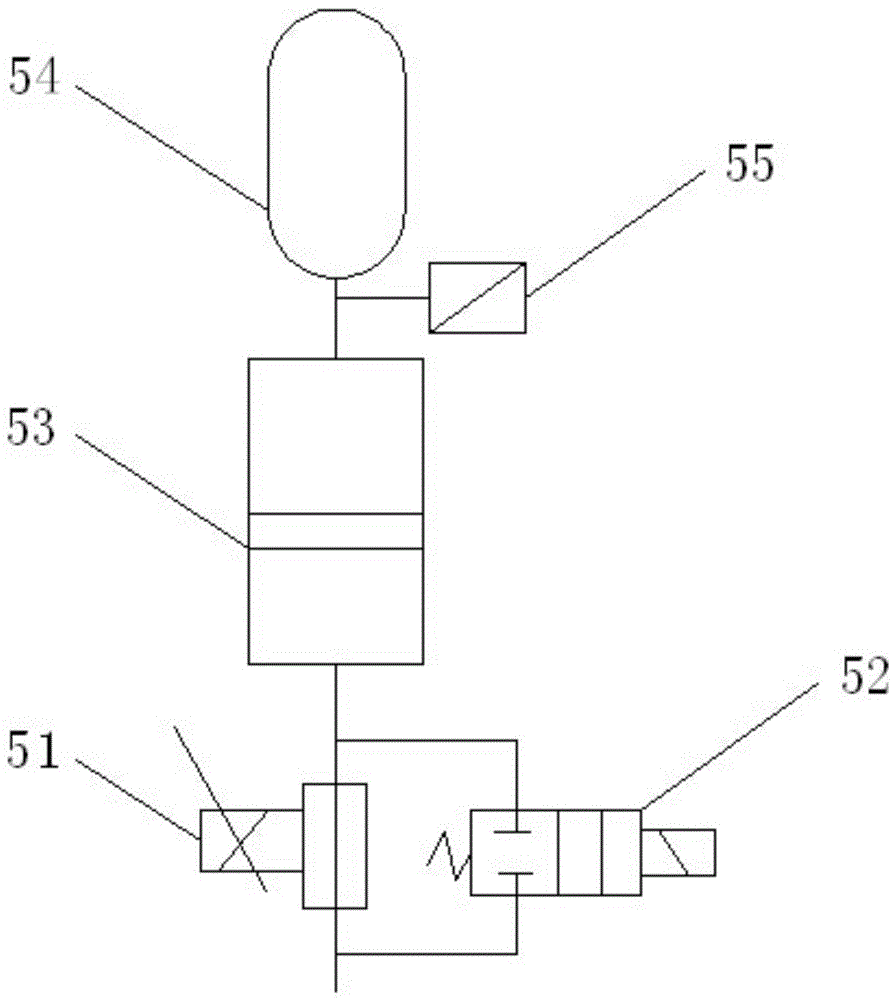 A working method of an energy-saving safety device for lifting and lowering an offshore platform