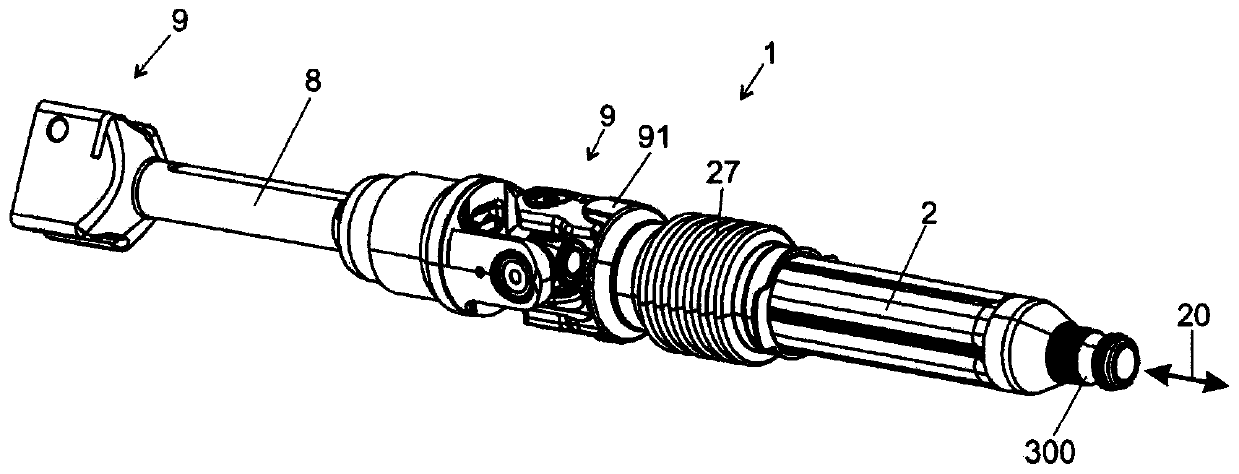 Steering shaft for a motor vehicle