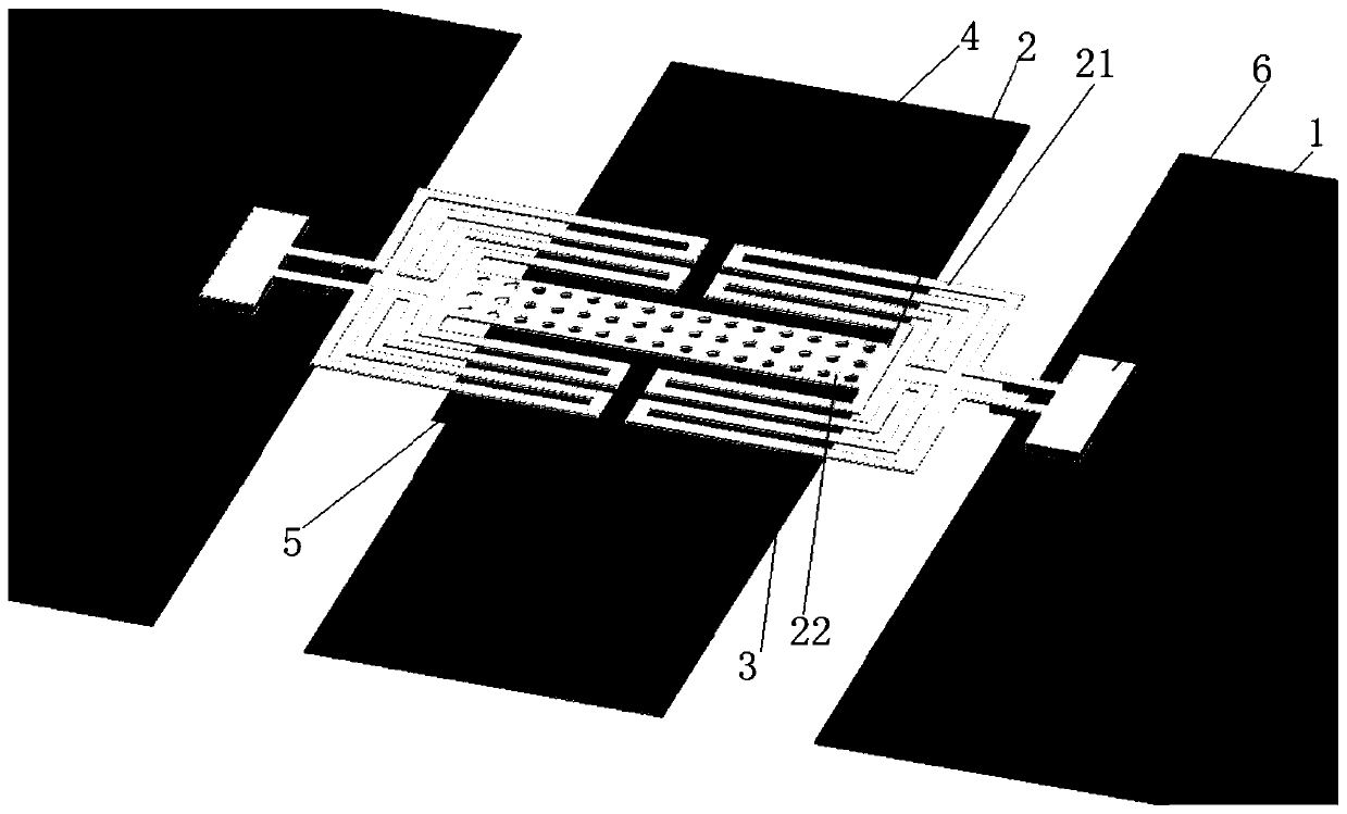 Parallel capacitor switch