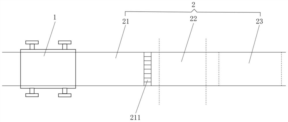 Power battery assembly bottom collision test device and test method