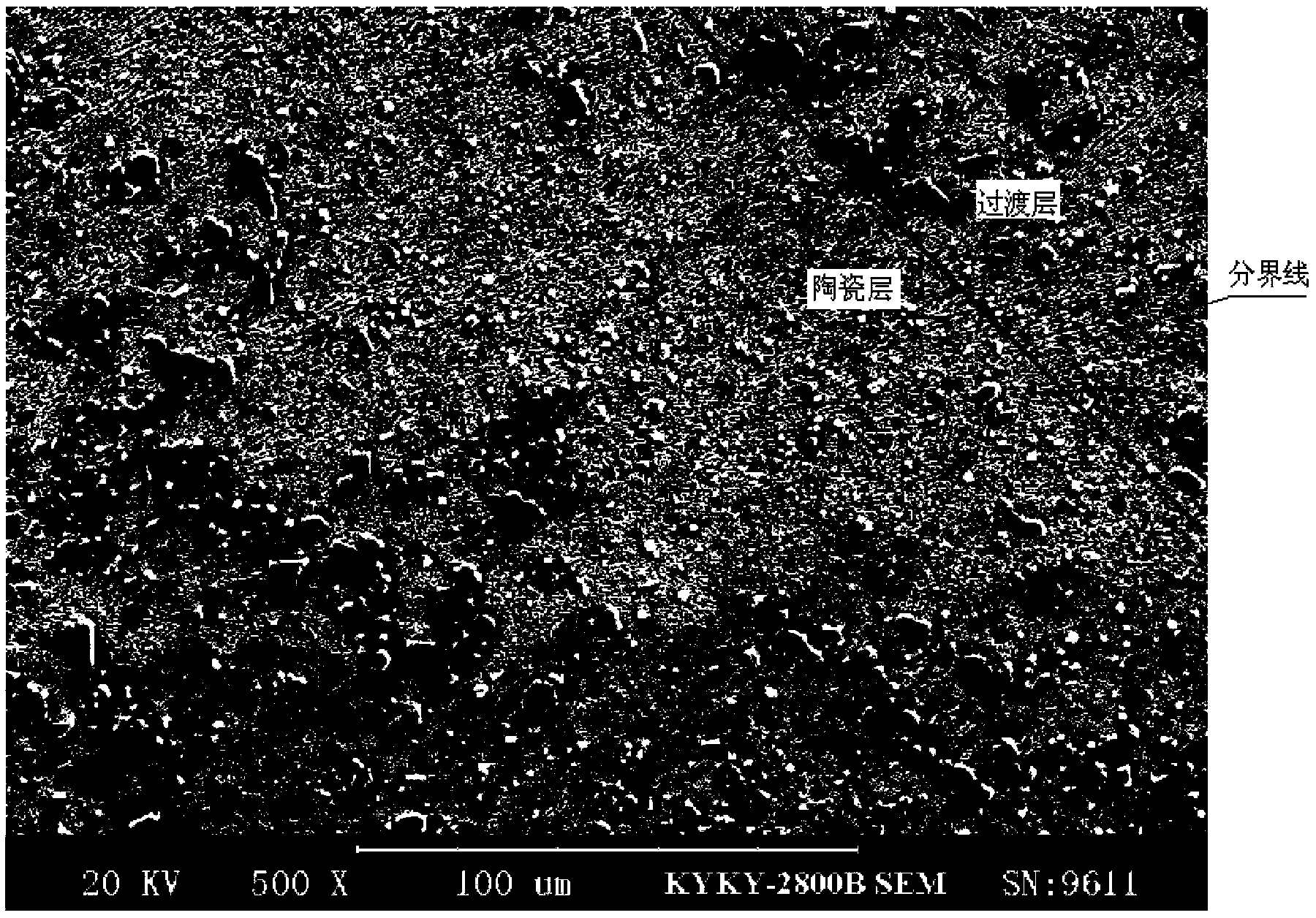 Gradient wear-resistant coating for carrier roller of conveyor belt and preparation method of gradient wear-resistant coating