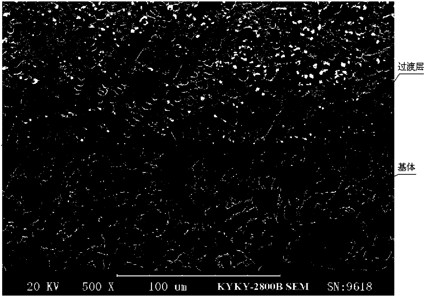 Gradient wear-resistant coating for carrier roller of conveyor belt and preparation method of gradient wear-resistant coating