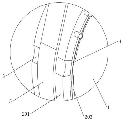 Non-metallic pipe surface temperature nondestructive measurement device