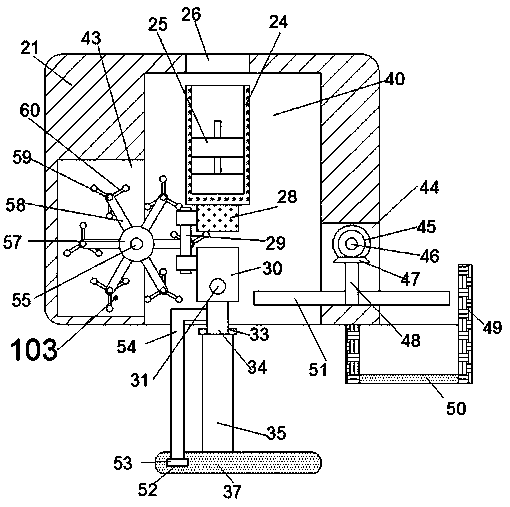 Garbage collection and treatment device applicable to water surface