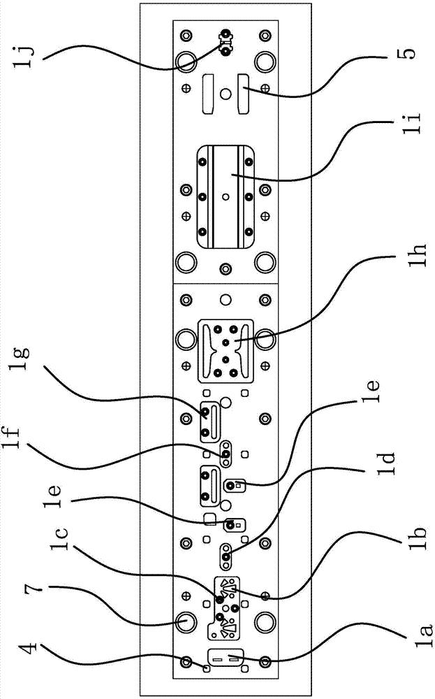 Spring clamp progressive die